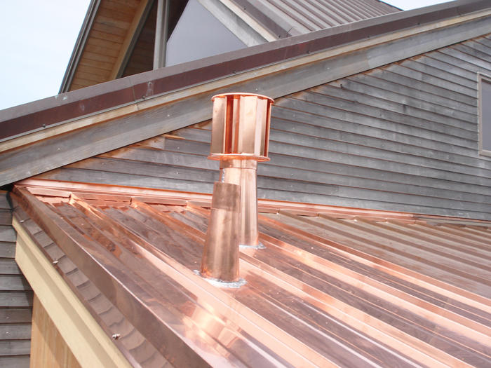 Copper Residential Roof